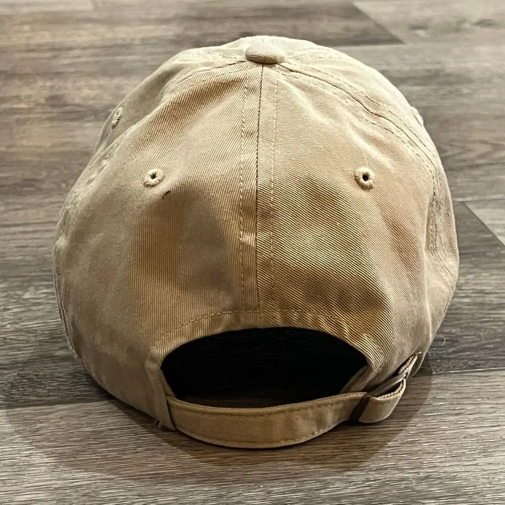 Vintage 2010 Masters Tan Khaki Hat Cap Quality Embroidered Phil Mickelson Winner - Picture 4 of 7